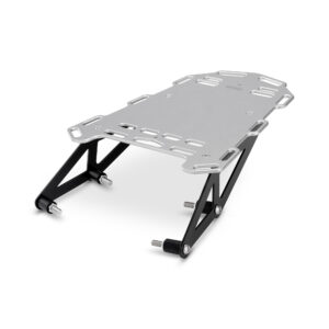 Luggage rack AJP PR7 – Silver (eloxed)