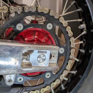 Rear wheel axle for AJP PR7- stainless steel